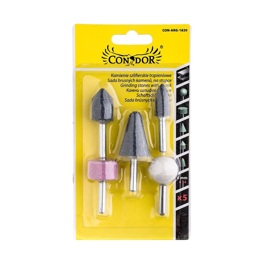 Brusné kameny sada 5 ks Condor