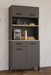 Buffet Linda 80 Barva korpusu: Antracit