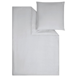 Bugatti POVLEČENÍ, makosatén, barvy stříbra, 135/200 cm