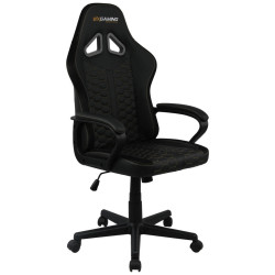 BX Gaming HERNÍ ŽIDLE, vzhled kůže, černá