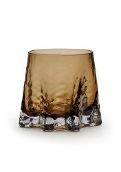 Čajový svícen Gry, střední, koňaková - COOEE