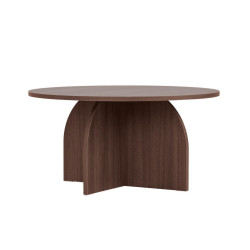 Calicosy KONFERENČNÍ stolek s kulatou deskou, průměr 80 cm - CLOVER