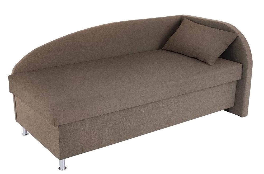 Čalouněná válenda ava navi 120x200cm, pravá - výběr odstínů