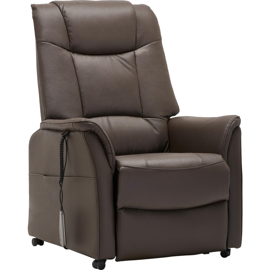 Cantus TELEVIZNÍ KŘESLO, textil, hnědá