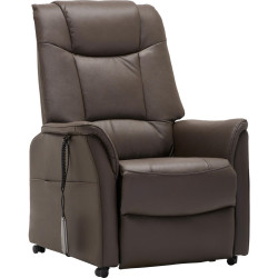 Cantus TELEVIZNÍ KŘESLO, textil, hnědá