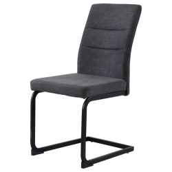 Cantus ŽIDLE, černá, tmavě šedá