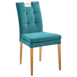 Cantus ŽIDLE, tyrkysová, barvy dubu