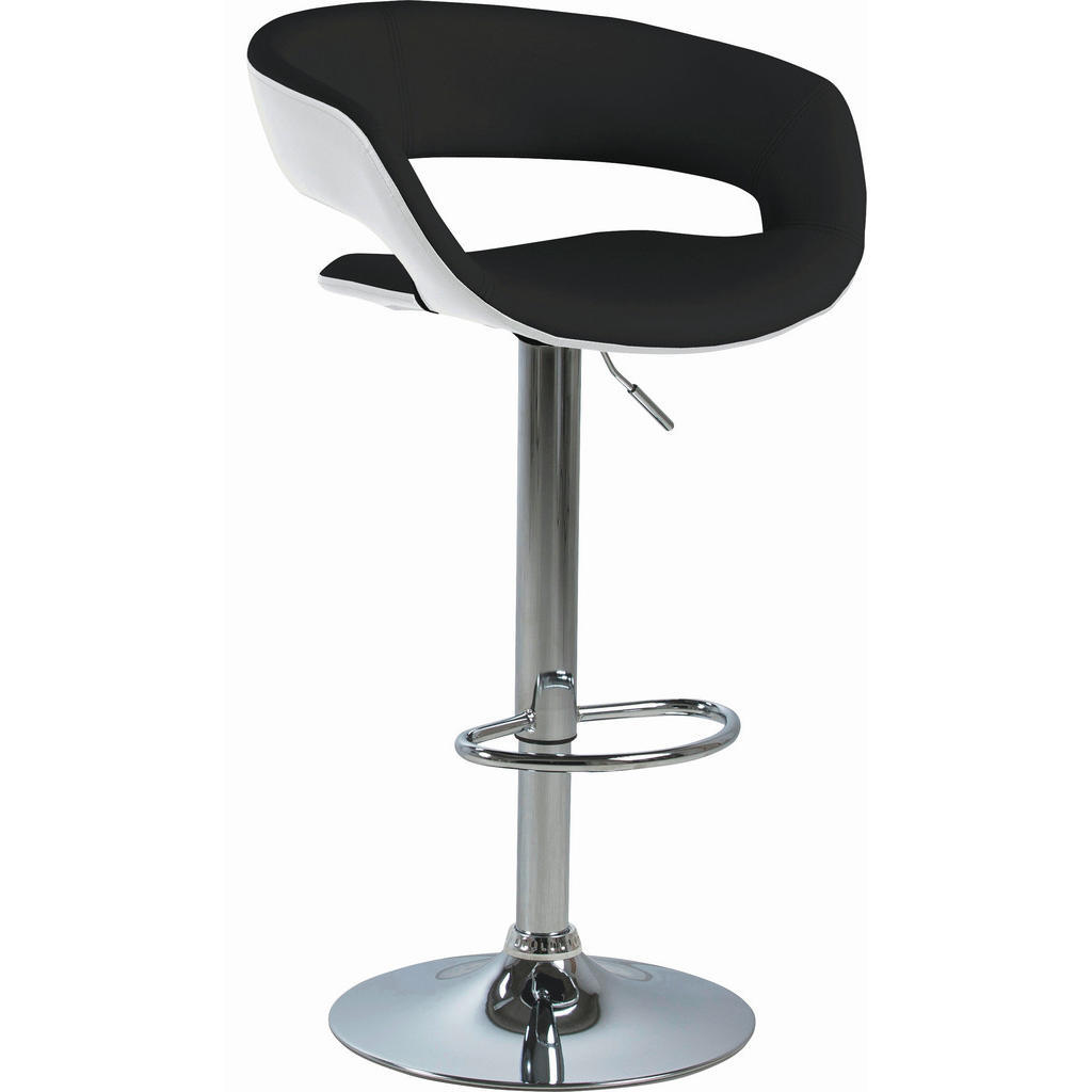 Carryhome BAROVÁ ŽIDLE, černá, bílá