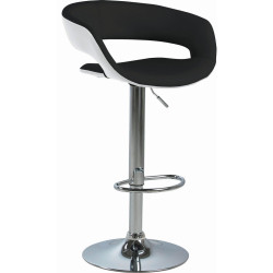 Carryhome BAROVÁ ŽIDLE, černá, bílá