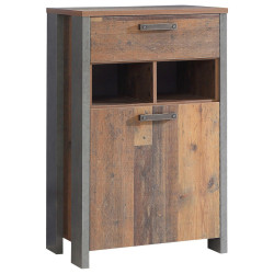 Carryhome BOTNÍK, hnědá, tmavě šedá, 67/108,1/41,6 cm