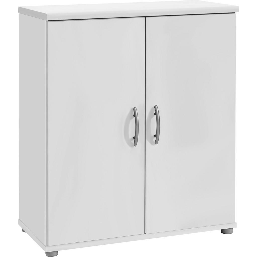 Carryhome KOMODA, bílá, 60/70/30 cm