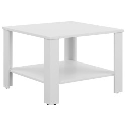 Carryhome KONFERENČNÍ STOLEK, bílá, kompozitní dřevo, 67,5/47,5/67,5 cm