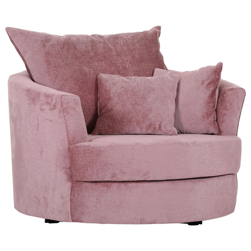 Carryhome KŘESLO, textil, starorůžová