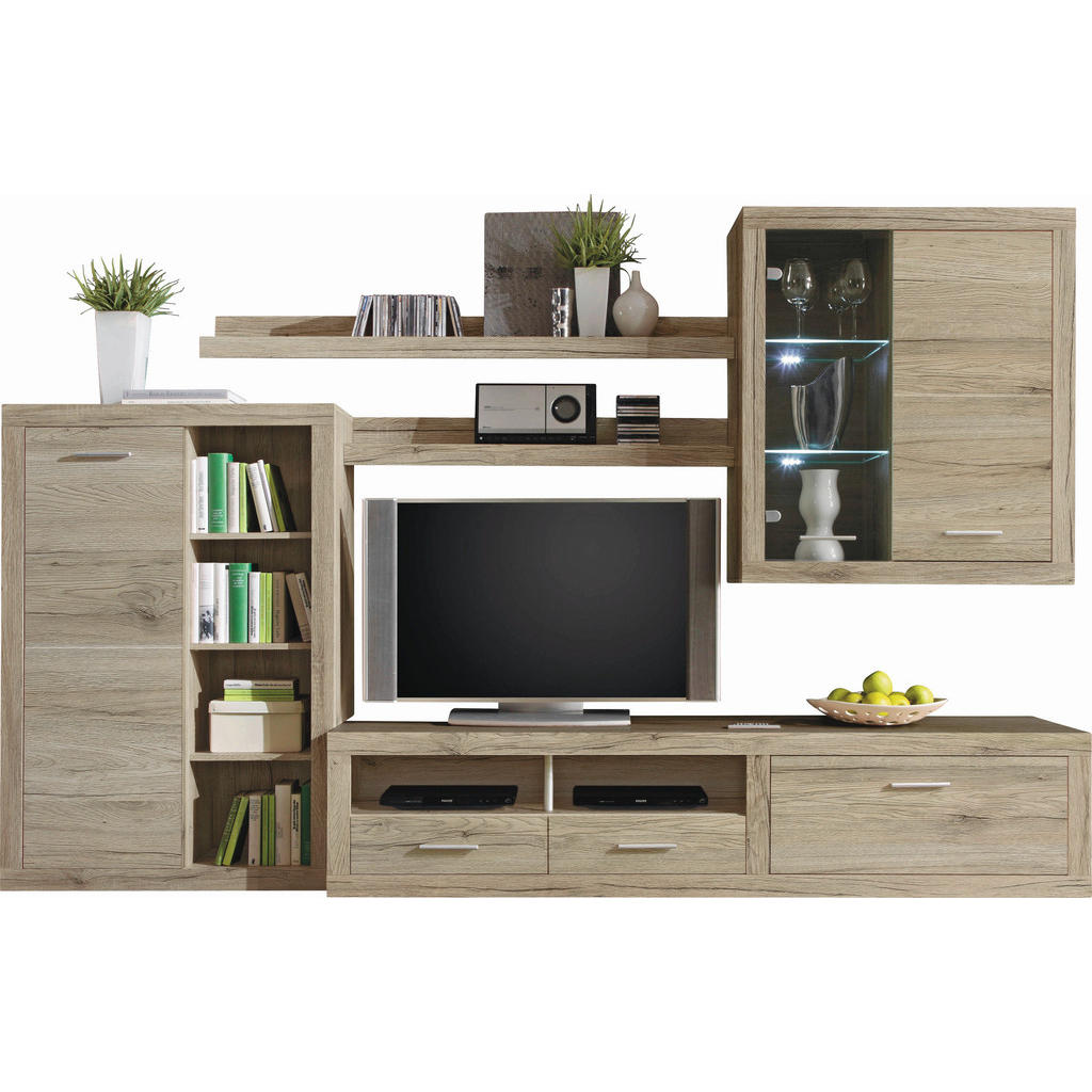 Carryhome OBÝVACÍ STĚNA, dub San Remo