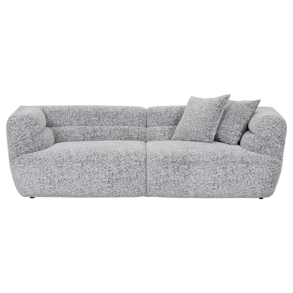 Carryhome POHOVKA BIG SOFA, textil, černá, bílá