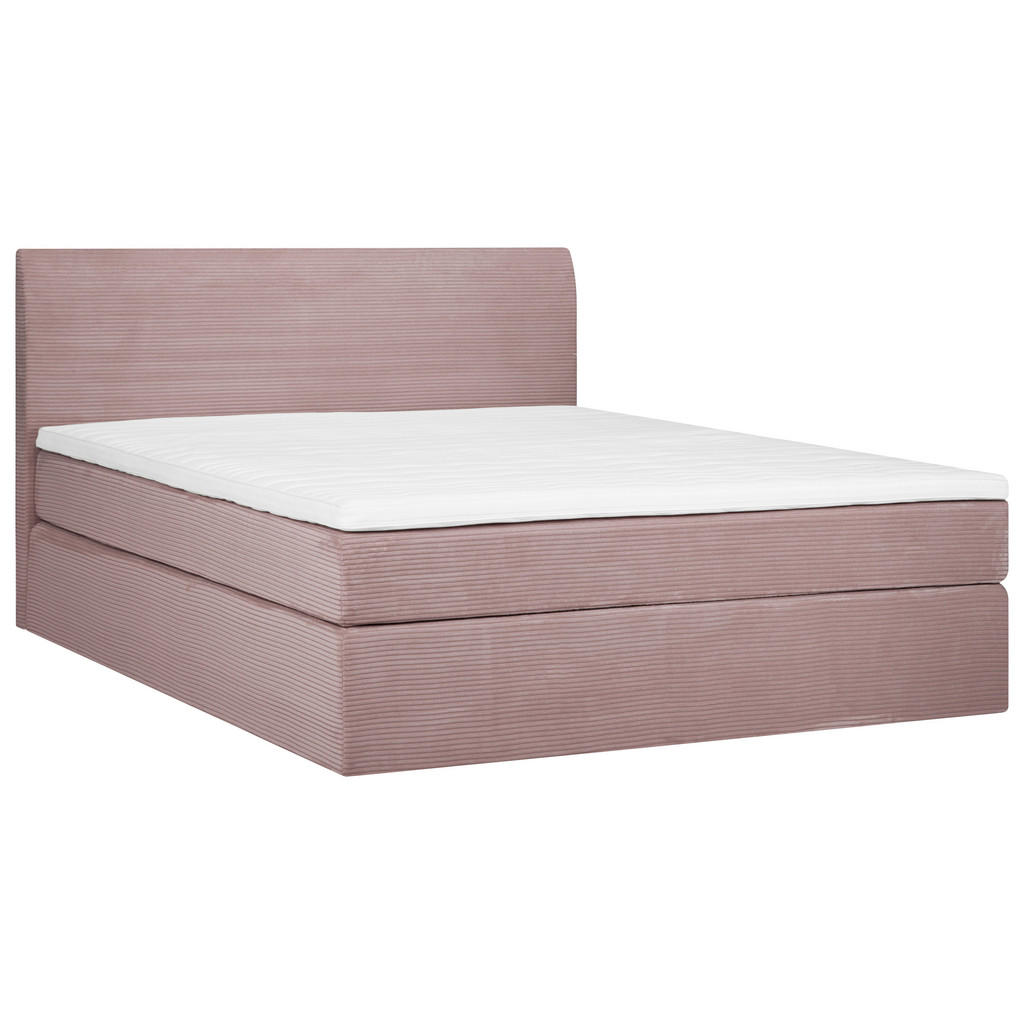 Carryhome POSTEL BOXSPRING, 160/200 cm, růžová