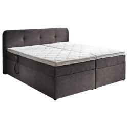 Carryhome POSTEL BOXSPRING, 180/200 cm, šedá