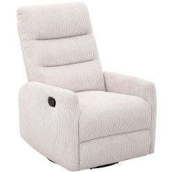 Carryhome RELAXAČNÍ KŘESLO, kov, textil, béžová