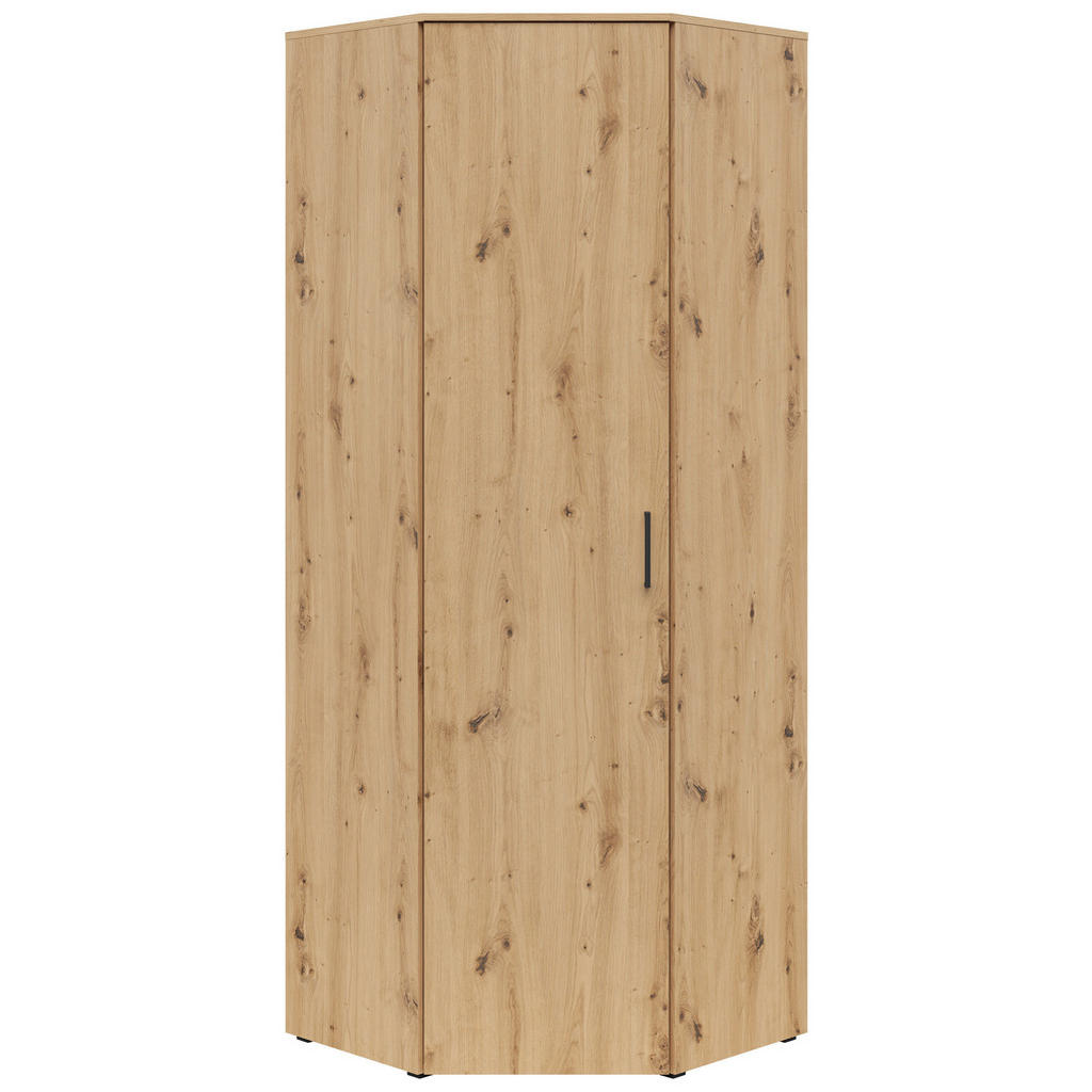 Carryhome ROHOVÁ SKŘÍŇ, dub artisan, 71,5/195/71,5 cm