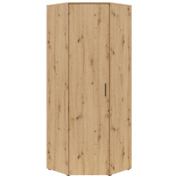 Carryhome ROHOVÁ SKŘÍŇ, dub artisan, 71,5/195/71,5 cm