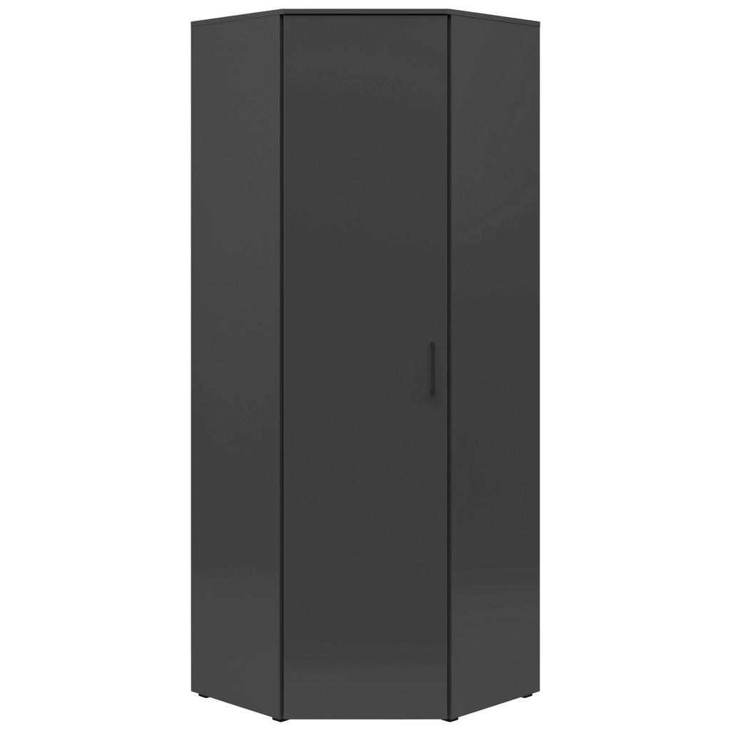 Carryhome ROHOVÁ SKŘÍŇ, barvy grafitu, 72/195/72 cm
