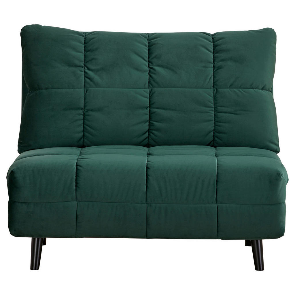 Carryhome ROZKLÁDACÍ KŘESLO NA SPANÍ, textil, zelená