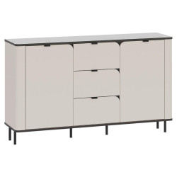 Carryhome ŠIROKÁ KOMODA, kašmírová, 136,8/82/35,2 cm