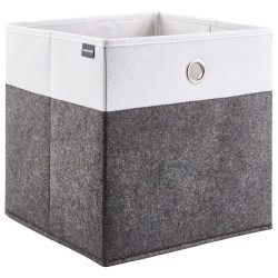 Carryhome SKLÁDACÍ KRABICE, kov, textil, karton, 32/32/32 cm
