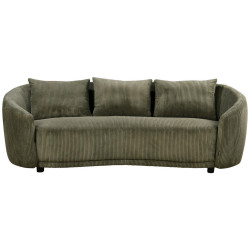 Carryhome TŘÍMÍSTNÁ POHOVKA, plast, textil, olivově zelená