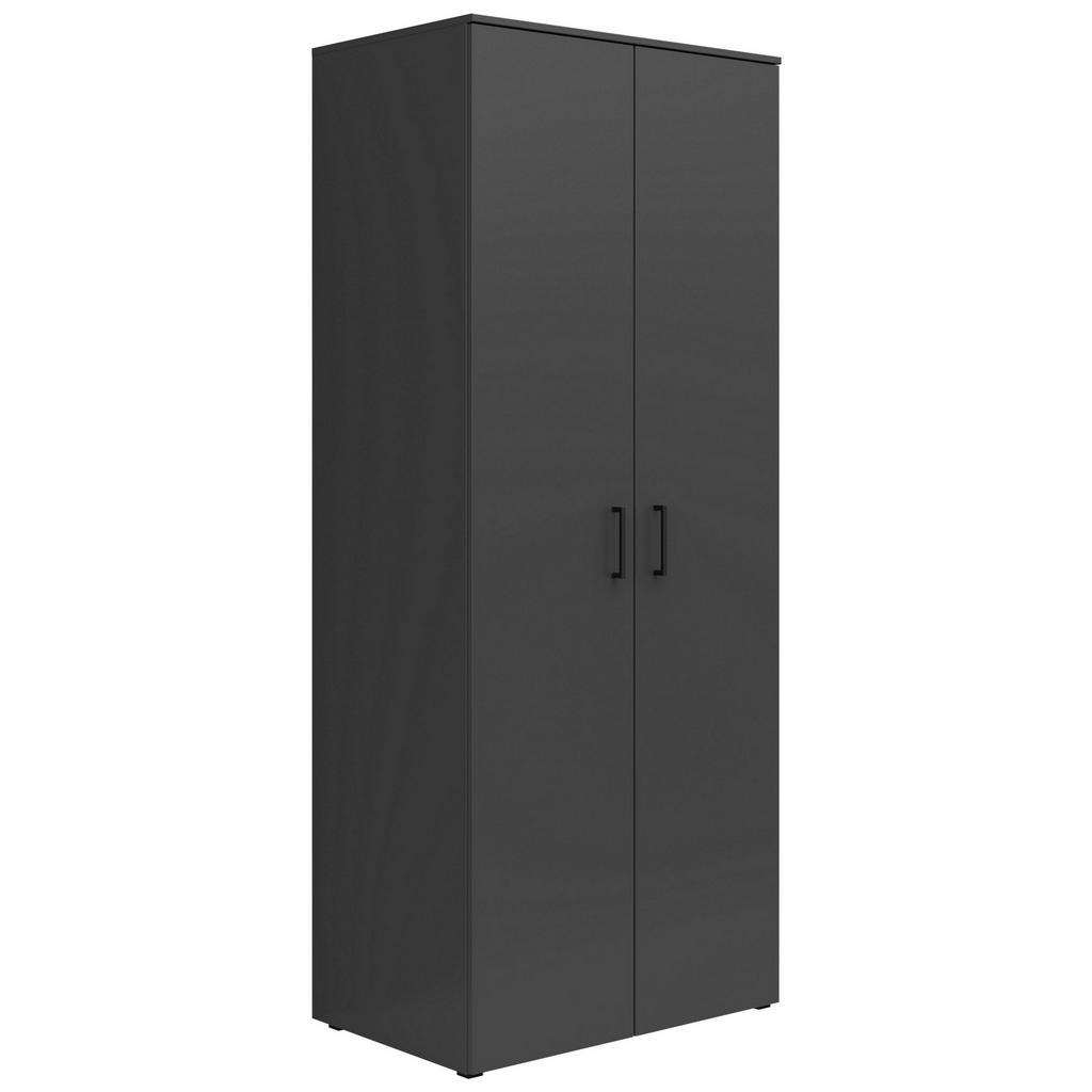 Carryhome VÍCEÚČELOVÁ SKŘÍŇ, barvy grafitu, 80/195/52 cm