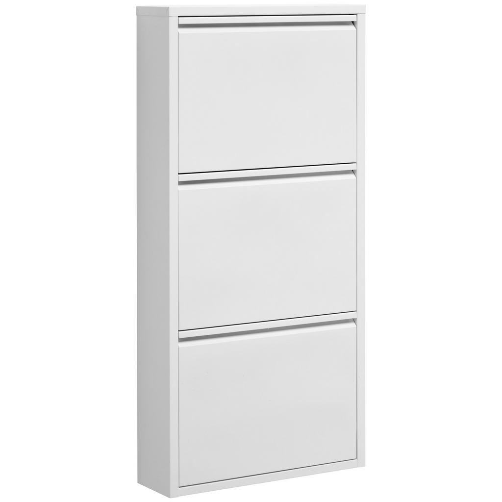 Carryhome VYKLÁPĚCÍ BOTNÍK, bílá, 50/103,5/15 cm