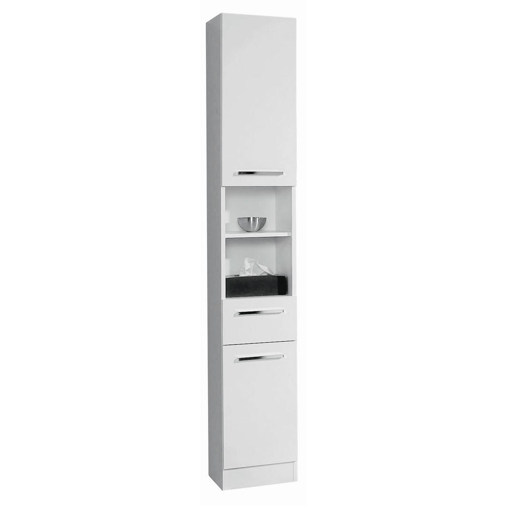 Carryhome VYSOKÁ SKŘÍŇ, bílá, bílá, 30/195,5/33 cm