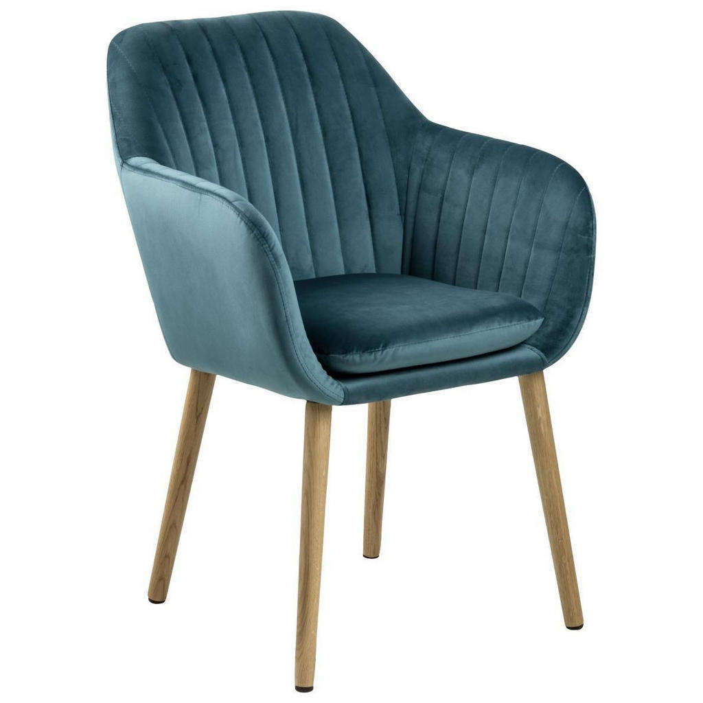 Carryhome ŽIDLE S PODRUČKAMI, smaragdově zelená