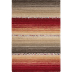 Cazaris ORIENTÁLNÍ KOBEREC, 80/200 cm šedá, červená
