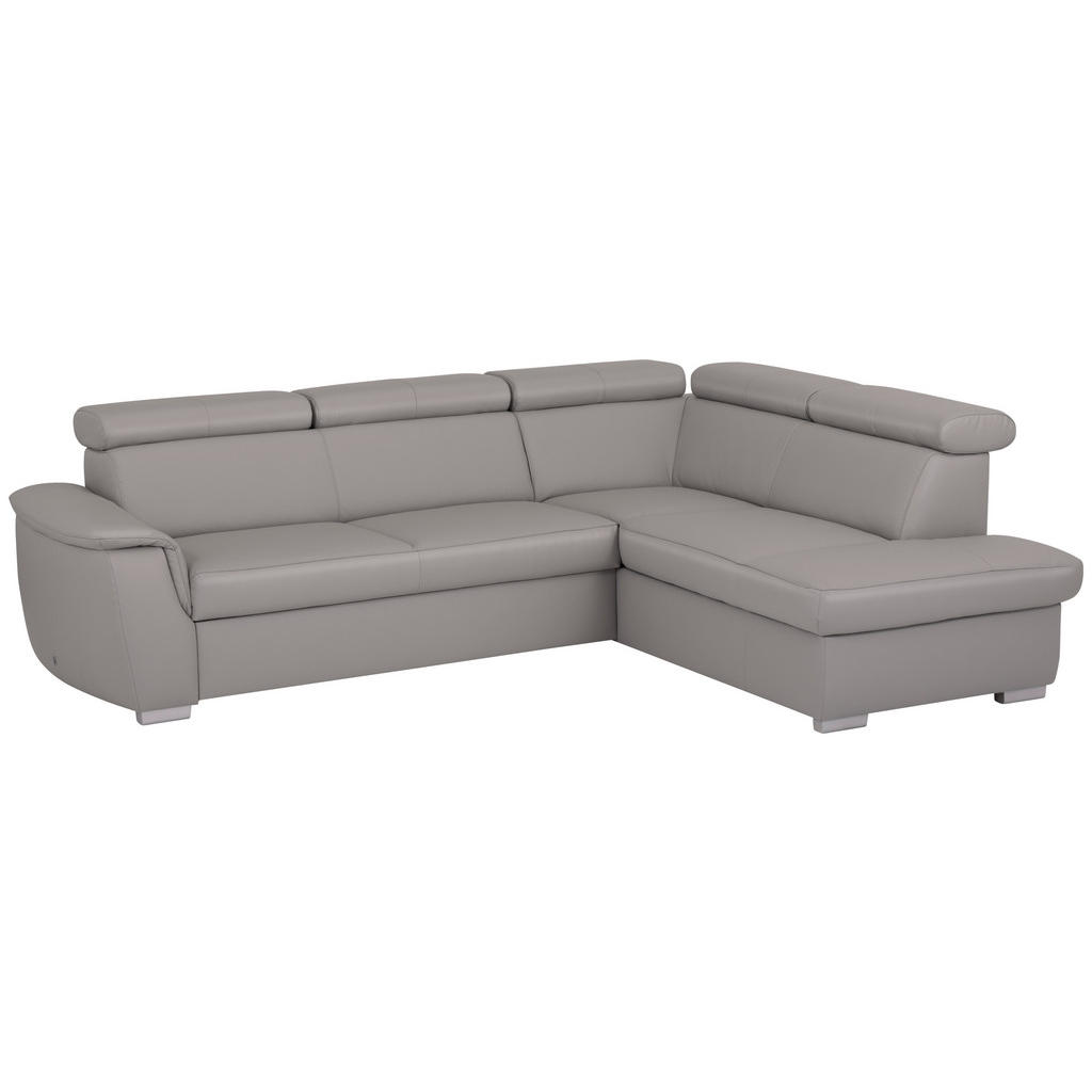 Celina Home SEDACÍ SOUPRAVA, kůže, textil, platinová