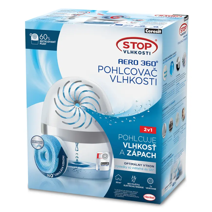 Ceresit stop vlhkosti aero pristroj 450g bily 092026