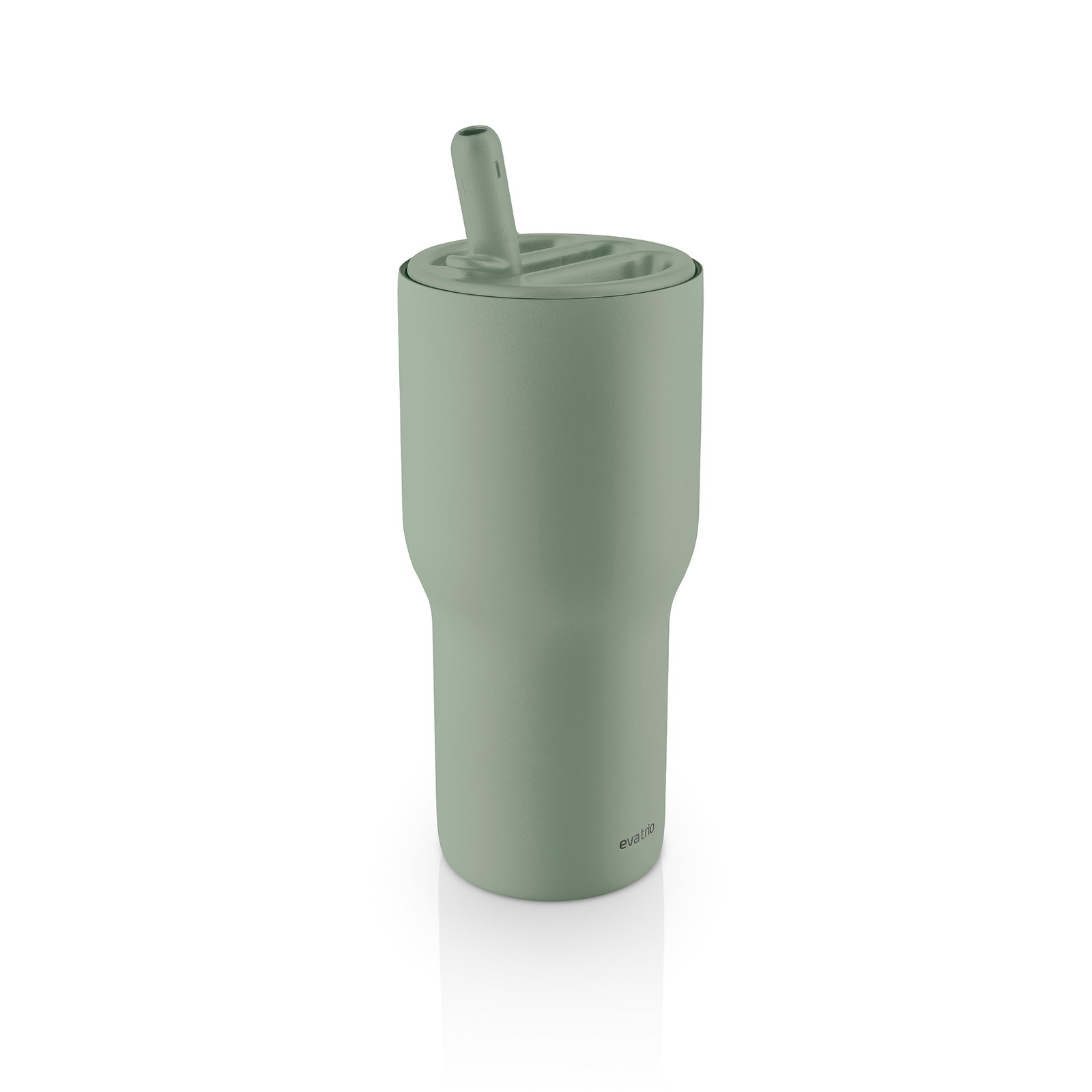 Cestovní termosklenice Sip'n'Go 0,6 l s brčkem, zelená Green goddess - Eva Solo