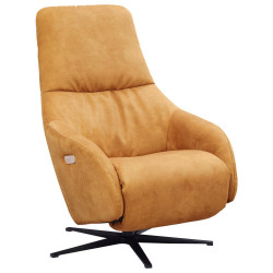 Chilliano RELAXAČNÍ KŘESLO, textil, curry žlutá