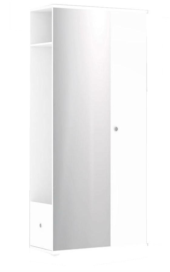 Chodbová šatní skříň rea vesti 3 - bílá