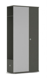 Chodbová šatní skříň rea vesti 3 - graphite