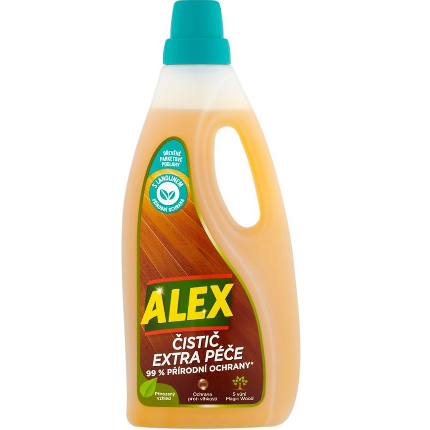 Čistič ALEX extra péče s vůní Magic Wood 750 ml