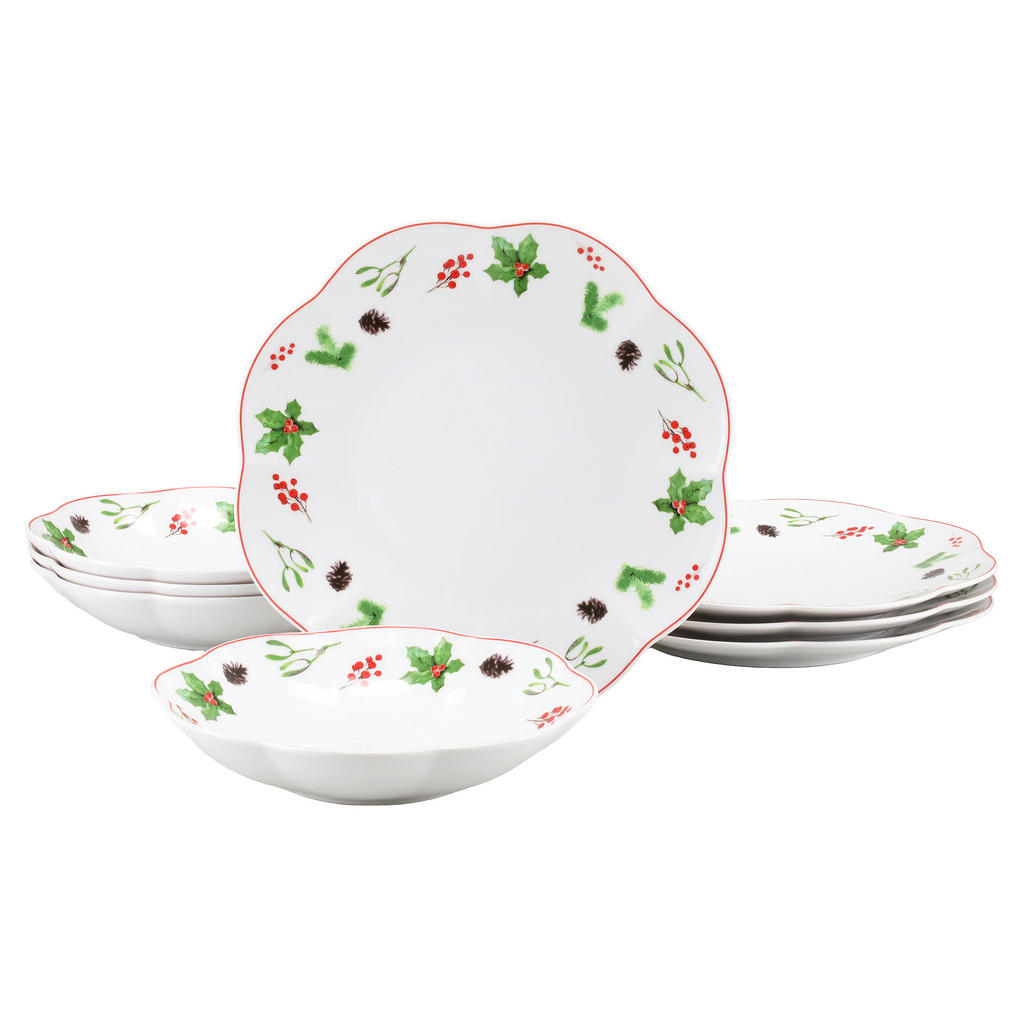 Creatable JÍDELNÍ SOUPRAVA Naomi Weihnachten 8dílné