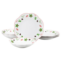 Creatable JÍDELNÍ SOUPRAVA Naomi Weihnachten 8dílné