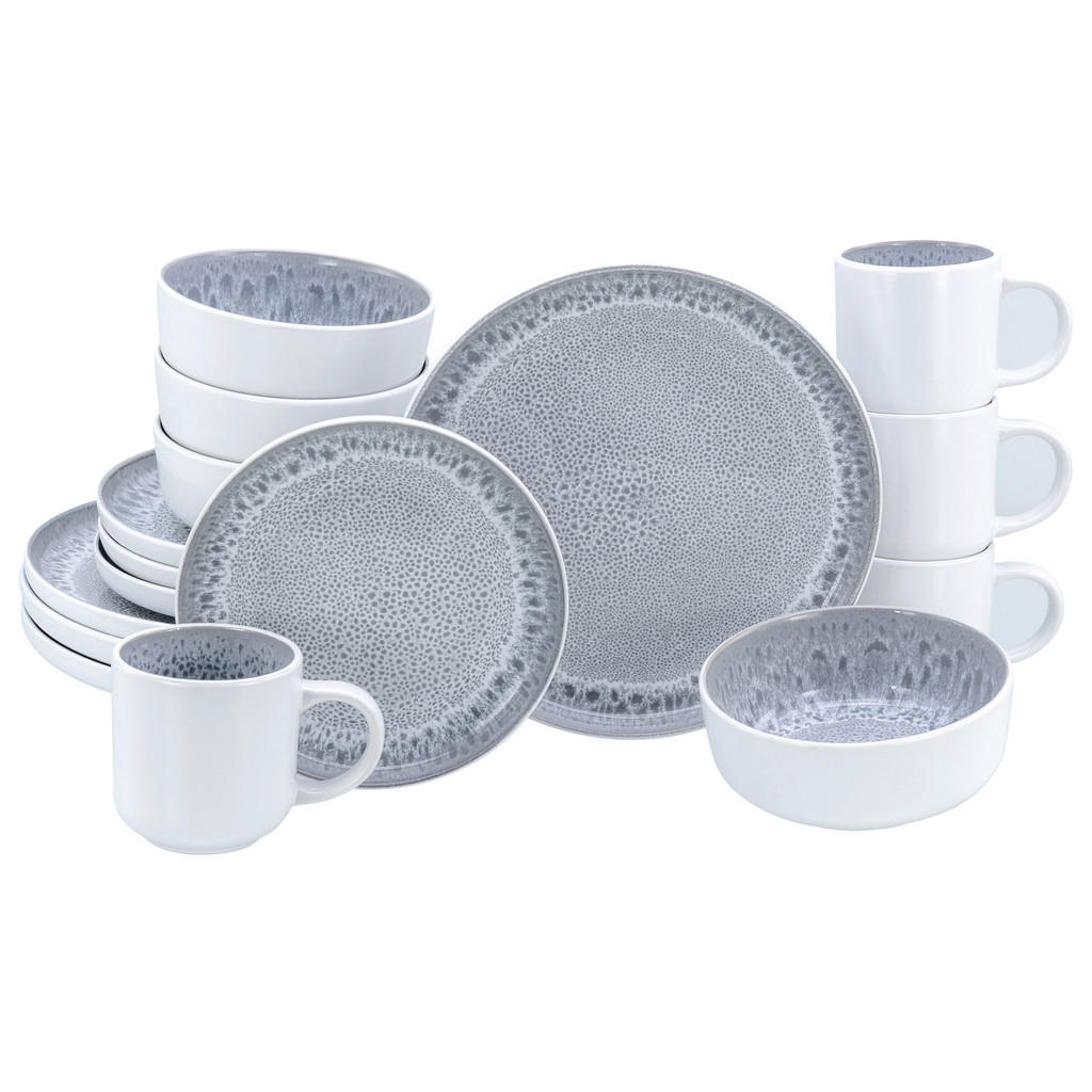 Creatable KOMBINOVANÁ SOUPRAVA 16dílné kamenina