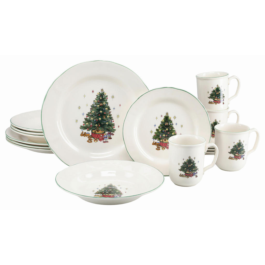 Creatable KOMBINOVANÁ SOUPRAVA Tannenbaum bunt 16dílné
