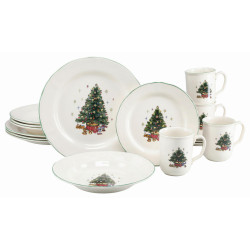 Creatable KOMBINOVANÁ SOUPRAVA Tannenbaum bunt 16dílné