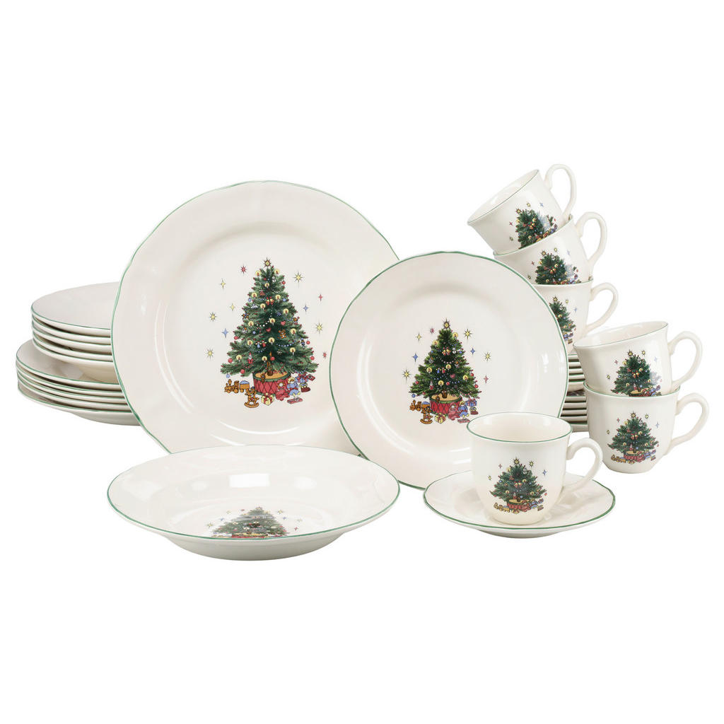Creatable KOMBINOVANÁ SOUPRAVA Tannenbaum bunt 30dílné