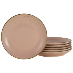 Creatable SADA DEZERTNÍCH TALÍŘKŮ, keramika, 21 cm
