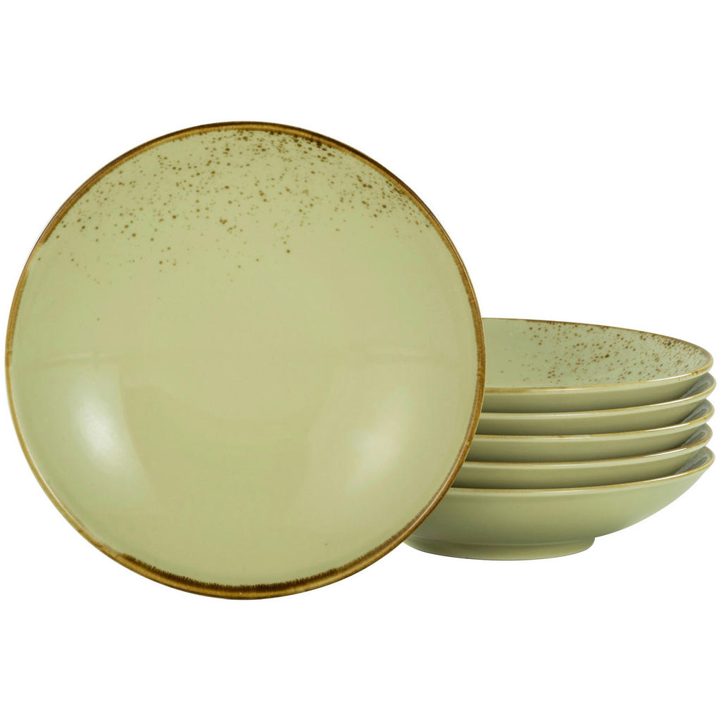 Creatable SADA HLUBOKÝCH TALÍŘŮ, keramika, 22 cm