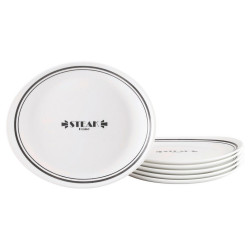 Creatable SADA TALÍŘŮ NA STEAK, sklo, 26/30 cm